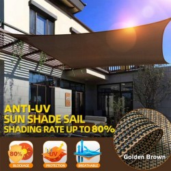 [3M x 6M ~ 4M x 6M] Home Store Anti-UV Protection Sun Shade Sail Netting Outdoor Garden Net Shading Rate 80%
