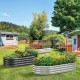 Home Store Type 2 Galvanized Raised Garden Bed 1200MM (L) x 600MM (W) x 290MM (H) - Oblong Home Store Type 2 Galvanized Raised Garden Bed 1200MM (L) x 600MM (W) x 290MM (H) - Oblong