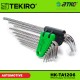 Tekiro HK-TA1206 9PCS Tamper Torx Key Set Mirror Finishing Tekiro HK-TA1206 9PCS Tamper Torx Key Set Mirror Finishing