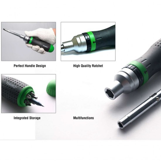 Tekiro SD-IS1465 19 in 1 Interchangeable Screwdriver Set Tekiro SD-IS1465 19 in 1 Interchangeable Screwdriver Set