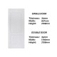 Frontiera SBD-MD-016 2P Benison Moulded Door Series Single Door/ Double Equal Door (With Color) Frontiera SBD-MD-016 2P Benison Moulded Door Series Single Door/ Double Equal Door (With Color)
