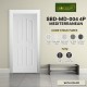 Frontiera SBD-MD-004 4P Mediterranean Moulded Door Series Single Door/ Double Equal Door (With Color) Frontiera SBD-MD-004 4P Mediterranean Moulded Door Series Single Door/ Double Equal Door (With Color)