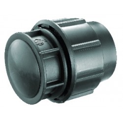 HDPE Poly Fittings Compression End Cap 90mm x 90mm HDPE Poly Fittings Compression End Cap 90mm x 90mm