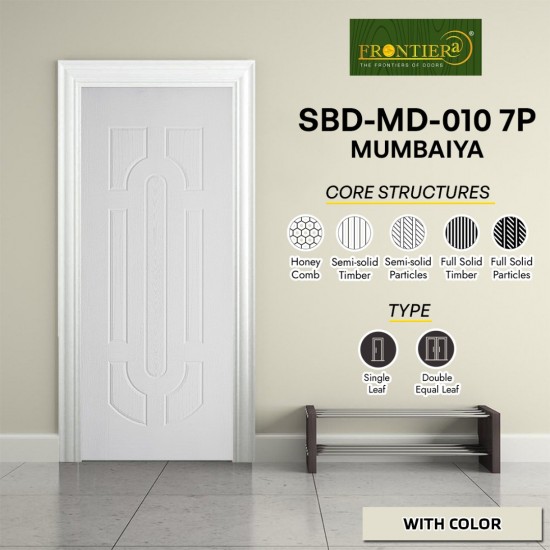 Frontiera SBD-MD-010 7P Mumbaiya Moulded Door Series Single Door/ Double Equal Door (With Color) Frontiera SBD-MD-010 7P Mumbaiya Moulded Door Series Single Door/ Double Equal Door (With Color)