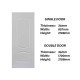 Frontiera SBD-MD-015 2P Bristol Moulded Door Series Single Door/ Double Equal Door (With Color) Frontiera SBD-MD-015 2P Bristol Moulded Door Series Single Door/ Double Equal Door (With Color)