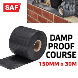 SAF Damp Proof Course Membrane 6'' 150MM (W) x 30M (L)