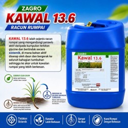20L Kawal 13.6 Racun Rumput (Kelas IV) 20L Kawal 13.6 Racun Rumput (Kelas IV)
