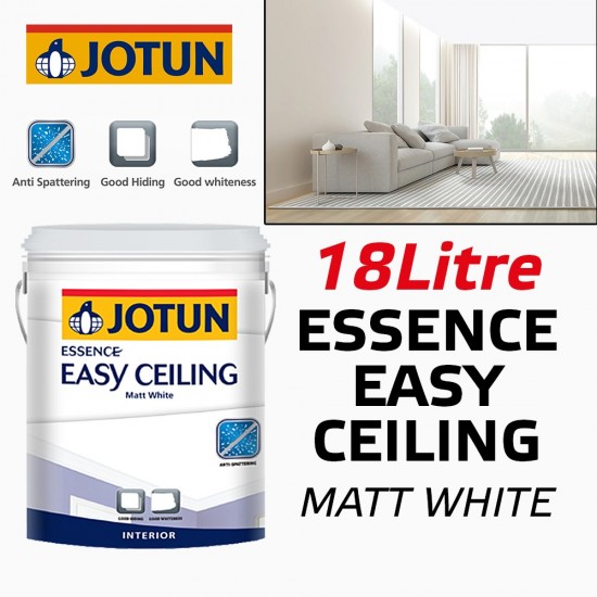 Jotun Essence Easy Ceiling Matt White 18L Jotun Essence Easy Ceiling Matt White 18L