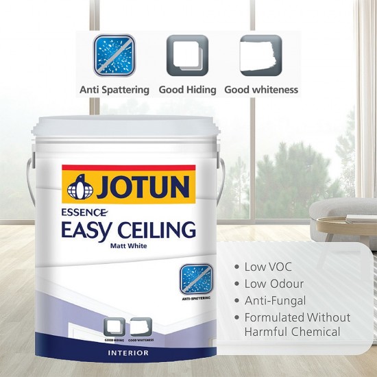 Jotun Essence Easy Ceiling Matt White 18L Jotun Essence Easy Ceiling Matt White 18L