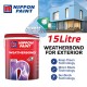 Nippon Paint Weatherbond Water-Based Paint For Exterior 15L Nippon Paint Weatherbond Water-Based Paint For Exterior 15L
