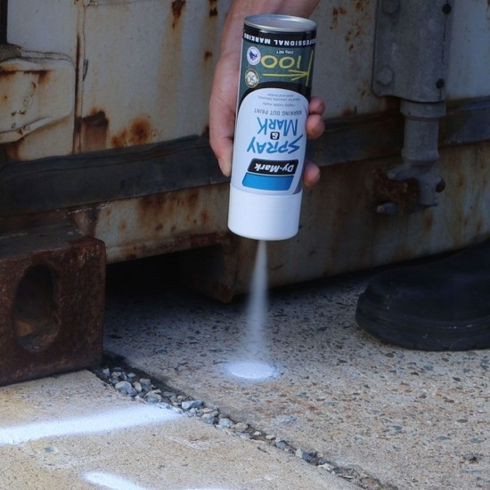 Dy-Mark Spray & Mark Premium Marking Out Paint Inverted Spray 350G (1PC) Dy-Mark Spray & Mark Premium Marking Out Paint Inverted Spray 350G (1PC)