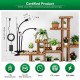 Sansi 10W Adjustable 3-Head Clip-On Light Holder + 3x 10W LED Grow Light