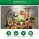Sansi 10W Adjustable 2-Head Clip-On Light Holder + 2x 10W LED Grow Light