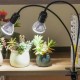 Sansi 10W Adjustable 2-Head Clip-On Light Holder + 2x 10W LED Grow Light