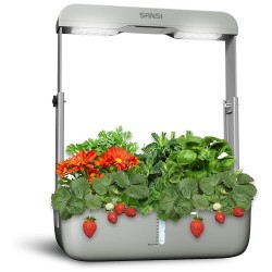 Sansi 20W Hydroponics Growing System Indoor Garden with LED Grow Light Plants Sansi 20W Hydroponics Growing System Indoor Garden with LED Grow Light Plants