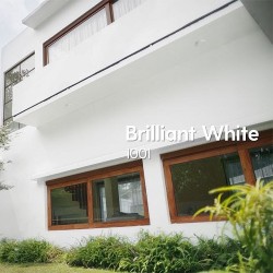 Nippon Paint Weatherbond Water-Based Paint For Exterior 18L (Brilliant White 1001) Nippon Paint Weatherbond Water-Based Paint For Exterior 18L (Brilliant White 1001)