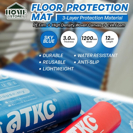 Home Store Floor Protection Underlayment Mat / Mat Plus Flooring Protection Canvas 1.5MM/3.0MM (T) x 1.2M (W) x 12M (L) Home Store Floor Protection Underlayment Mat / Mat Plus Flooring Protection Canvas 1.5MM/3.0MM (T) x 1.2M (W) x 12M (L)