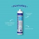 Selleys S301 Acetoxy Silicone Sealant 300G - Black/Clear/White