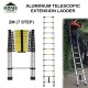 Home Store Aluminium Telescopic Single Extension Ladder 2M (7 Step) Home Store Aluminium Telescopic Single Extension Ladder 2M (7 Step)