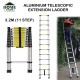 Home Store Aluminium Telescopic Single Extension Ladder 3.2M (11 Step) Home Store Aluminium Telescopic Single Extension Ladder 3.2M (11 Step)