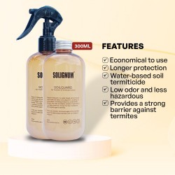 Solignum Soilguard Soil Treatment & Termiticide Solution 300ML Solignum Soilguard Soil Treatment & Termiticide Solution 300ML