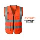 Selamat SV1200 (Yellow)/SV1201 (Orange) Reflective Safety Vest With Zip & Multiple Pocket - Size XXL Selamat SV1200 (Yellow)/SV1201 (Orange) Reflective Safety Vest With Zip & Multiple Pocket - Size XXL