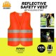 Selamat SV1000/SV1001 Fluorescent Yellow/Fluorescent Orange Reflective Safety Vest With Velcro Strap Selamat SV1000/SV1001 Fluorescent Yellow/Fluorescent Orange Reflective Safety Vest With Velcro Strap