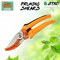 Tiger K-822 Bend Blade Pruning Shears Cut & Hold 7 1/4'' | Gunting Pokok | Flower Cutter Tiger K-822 Bend Blade Pruning Shears Cut & Hold 7 1/4'' | Gunting Pokok | Flower Cutter