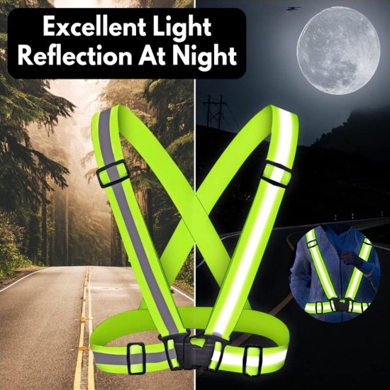 Selamat SV1010 (Yellow)/SV1011 (Orange) Reflective Safety Vest With Adjustable Belt, Buckle & Clip Selamat SV1010 (Yellow)/SV1011 (Orange) Reflective Safety Vest With Adjustable Belt, Buckle & Clip