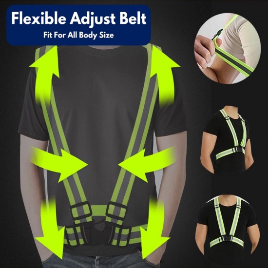 Selamat SV1010 (Yellow)/SV1011 (Orange) Reflective Safety Vest With Adjustable Belt, Buckle & Clip Selamat SV1010 (Yellow)/SV1011 (Orange) Reflective Safety Vest With Adjustable Belt, Buckle & Clip