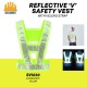 Selamat SV1030 Fluorescent Yellow Reflective 'V' Safety Vest With Velcro Strap Selamat SV1030 Fluorescent Yellow Reflective 'V' Safety Vest With Velcro Strap