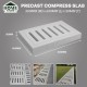 Home Store Precast Compress Slab With Reinforment Y10SQ Steel Bars & Fibre Strands 300MM (W) x 600MM (L) x 50MM (T) Home Store Precast Compress Slab With Reinforment Y10SQ Steel Bars & Fibre Strands 300MM (W) x 600MM (L) x 50MM (T)