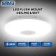SANSI 36W LED Flush Mount Ceiling Light 5000K Cool White 3000 Lumens Full Moon Series 40CM (D) SANSI 36W LED Flush Mount Ceiling Light 5000K Cool White 3000 Lumens Full Moon Series 40CM (D)