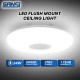 SANSI 24W LED Flush Mount Ceiling Light 5000K Cool White 2100 Lumens Full Moon Series 40CM (D) SANSI 24W LED Flush Mount Ceiling Light 5000K Cool White 2100 Lumens Full Moon Series 40CM (D)