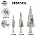 Home Store 3PCS HSS Step Drill Bit Set Hole Saw (4-12MM, 4-20MM, 4-32MM) Home Store 3PCS HSS Step Drill Bit Set Hole Saw (4-12MM, 4-20MM, 4-32MM)