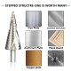 Home Store 3PCS HSS Step Drill Bit Set Hole Saw (4-12MM, 4-20MM, 4-32MM) Home Store 3PCS HSS Step Drill Bit Set Hole Saw (4-12MM, 4-20MM, 4-32MM)