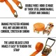 Selamat RS210 Polyester Ratchet Tie Down Strap Heavy Duty Cargo Belt With Metal Hook, Clip & Lock 50MM (W) x 10M (L) - 2TON