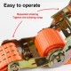 Selamat RS210 Polyester Ratchet Tie Down Strap Heavy Duty Cargo Belt With Metal Hook, Clip & Lock 50MM (W) x 10M (L) - 2TON