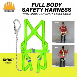 Selamat SH1011 Full Body Safety Harness With Single Lanyard & Large Hook