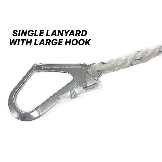 Selamat SH1011 Full Body Safety Harness With Single Lanyard & Large Hook Selamat SH1011 Full Body Safety Harness With Single Lanyard & Large Hook
