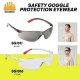 Selamat SG1010 (Clear) / SG1011 (Black) Safety Goggles Aerodynamic Protective Eyewear Selamat SG1010 (Clear) / SG1011 (Black) Safety Goggles Aerodynamic Protective Eyewear