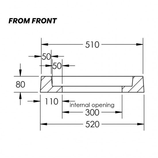 Home Store Precast Compress Frame 520MM (W) x 720MM (L) x 80MM (T) With Reinforment Y10SQ Steel Bars & Fibre Strands For Slab Size 400MM (W) x 600MM (L) x 50MM (T) Home Store Precast Compress Frame 520MM (W) x 720MM (L) x 80MM (T) With Reinforment Y10SQ Steel Bars & Fibre Strands For Slab Size 400MM (W) x 600MM (L) x 50MM (T)