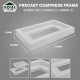 Home Store Precast Compress Frame 520MM (W) x 720MM (L) x 80MM (T) With Reinforment Y10SQ Steel Bars & Fibre Strands For Slab Size 400MM (W) x 600MM (L) x 50MM (T) Home Store Precast Compress Frame 520MM (W) x 720MM (L) x 80MM (T) With Reinforment Y10SQ Steel Bars & Fibre Strands For Slab Size 400MM (W) x 600MM (L) x 50MM (T)
