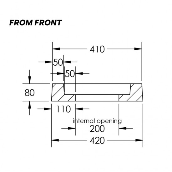 Home Store Precast Compress Frame 420MM (W) x 720MM (L) x 80MM (T) With Reinforment Y10SQ Steel Bars & Fibre Strands For Slab Size 300MM (W) x 600MM (L) x 50MM (T) Home Store Precast Compress Frame 420MM (W) x 720MM (L) x 80MM (T) With Reinforment Y10SQ Steel Bars & Fibre Strands For Slab Size 300MM (W) x 600MM (L) x 50MM (T)