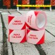 Selamat Barrier Tape Awas/Caution Non-Adhesive Barricade Warning Ribbon Tape Red/White 70MM (W) x 100M - 1PC Selamat Barrier Tape Awas/Caution Non-Adhesive Barricade Warning Ribbon Tape Red/White 70MM (W) x 100M - 1PC