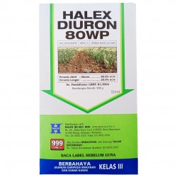 500G Halex Diuron 80WP Serbuk Bancuh Racun Rumpai, Tebu (Kelas III) 500G Halex Diuron 80WP Serbuk Bancuh Racun Rumpai, Tebu (Kelas III)