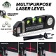 Home Store LL100/LL101 Fixit Laser LevelPro3 4 in 1 Multipurpose Laser Level With 3 Level Laser Vertical, Cross, Horizontal Home Store LL100/LL101 Fixit Laser LevelPro3 4 in 1 Multipurpose Laser Level With 3 Level Laser Vertical, Cross, Horizontal