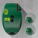 Home Store LL200 Mini 90 Degree Right Angle Infrared Laser Level Without Tripod (Green)