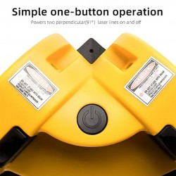 Home Store LL300 Square 90 Degree Right Angle Infrared Laser Level With Suction Cup (Yellow) Home Store LL300 Square 90 Degree Right Angle Infrared Laser Level With Suction Cup (Yellow)