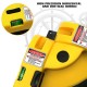 Home Store LL300 Square 90 Degree Right Angle Infrared Laser Level With Suction Cup (Yellow)